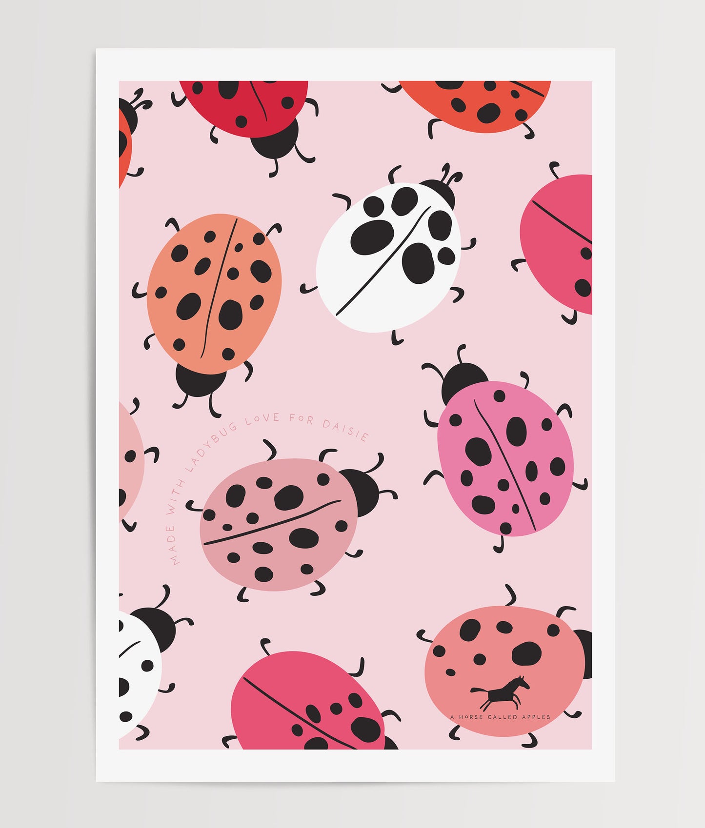 LADYBUGS DIGITAL POSTER SET