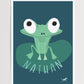 FROGS AND FLIES DIGITAL POSTER SET