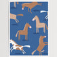 BLUE HORSES DIGITAL POSTER SET