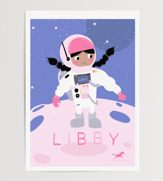 GIRLY SPACE DIGITAL POSTER SET