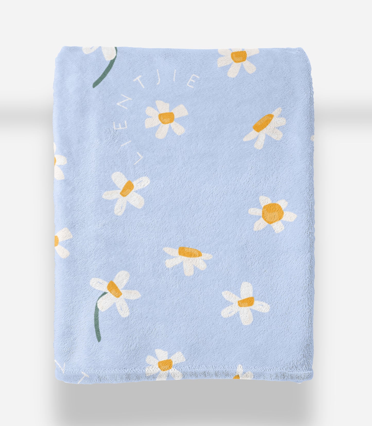 BLUE DAISIES BLANKIE