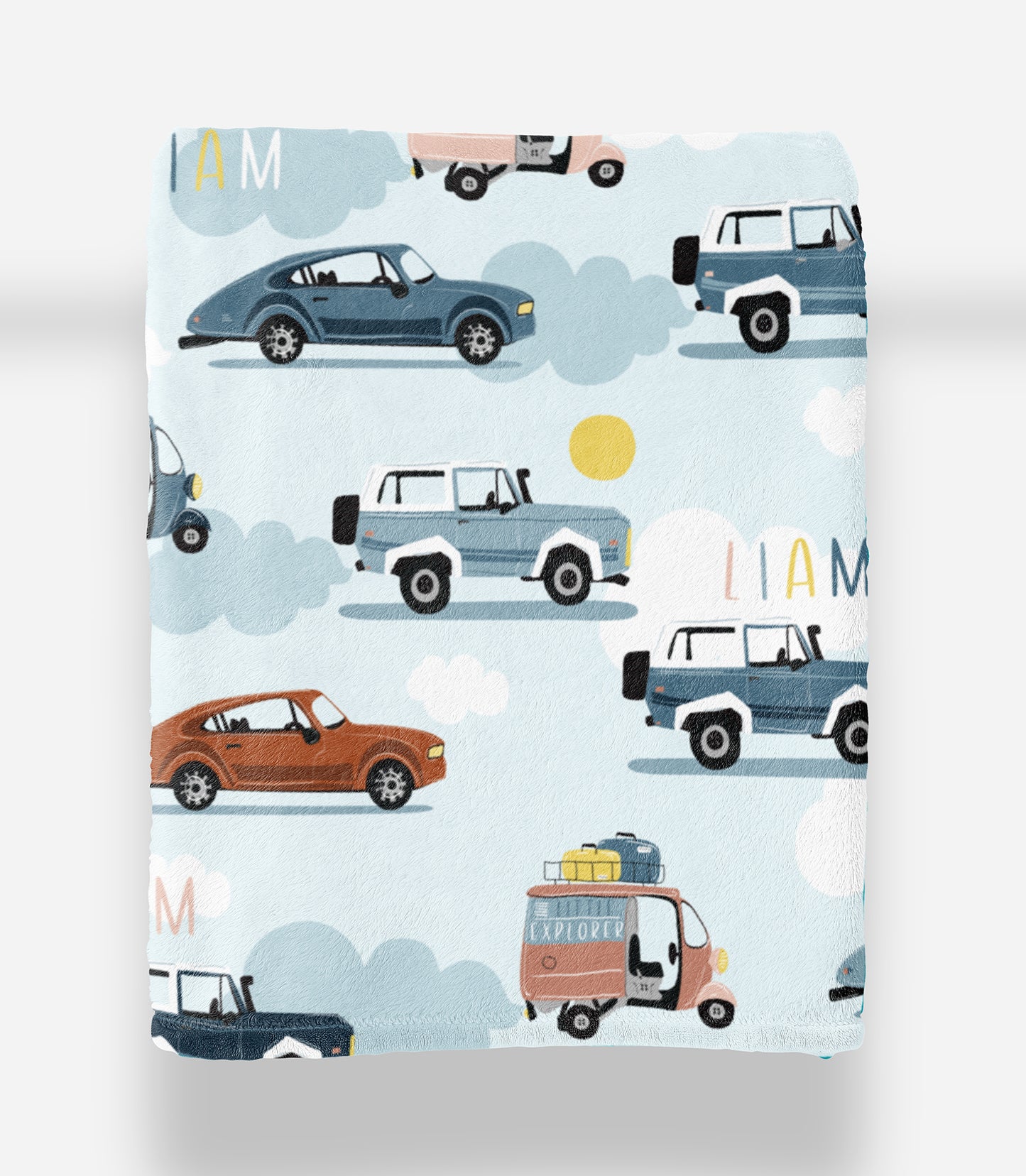 EARTHY CARS BLANKIE