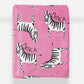 PINK ZEBRA BLANKIE