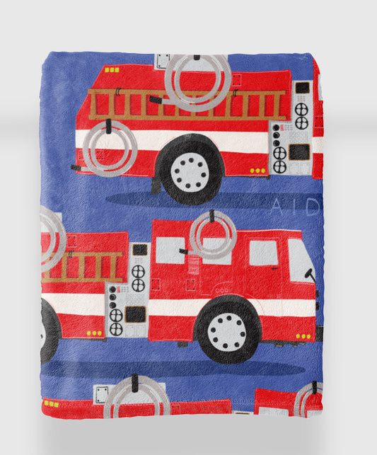 FIRE TRUCK BLANKIE