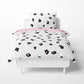 LEOPARD TOFFEE AND PINK MIX BEDDING