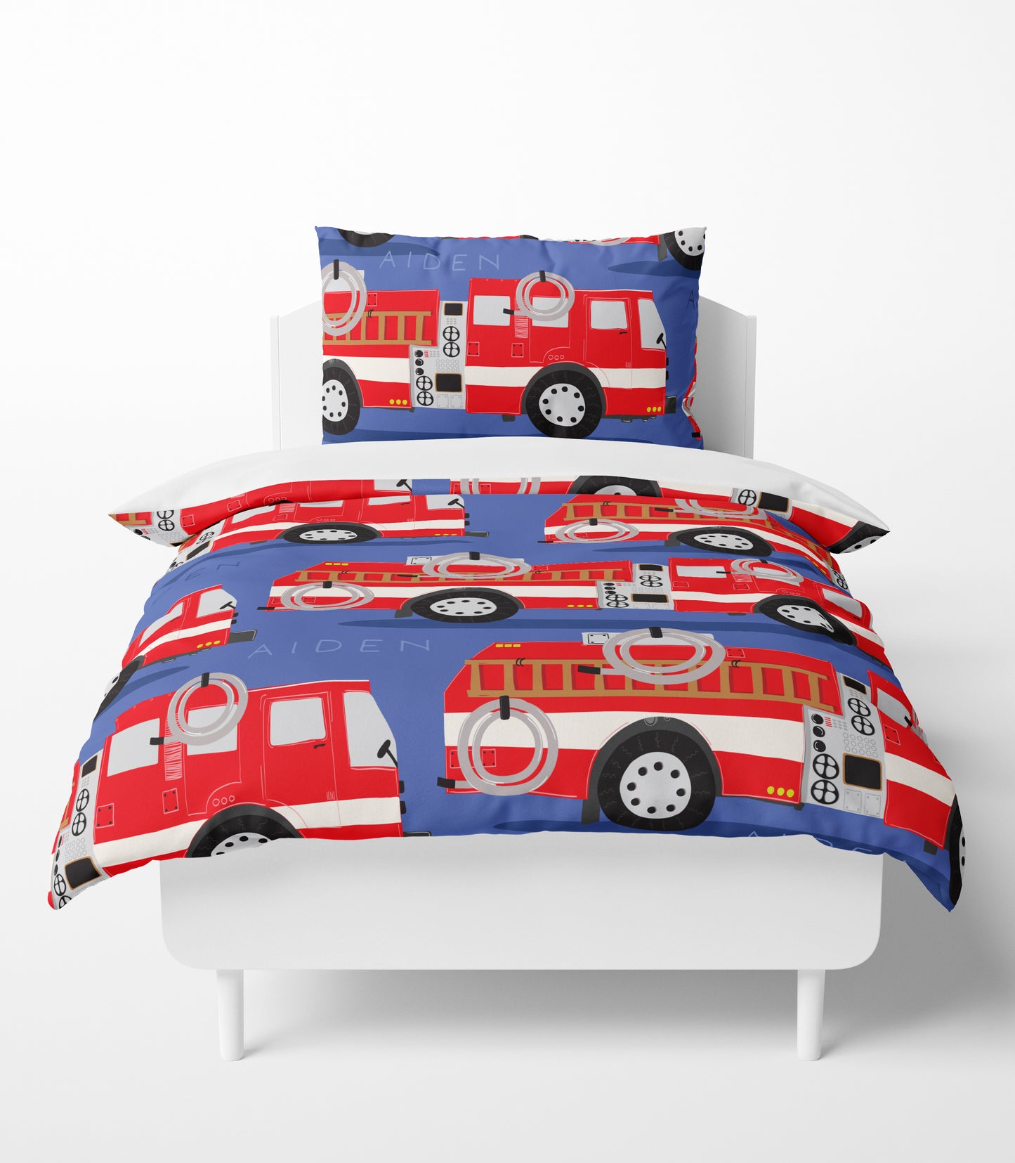 FIRE TRUCK BEDDING