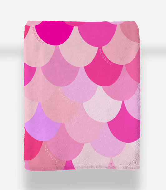 PINK SCALES BLANKIE