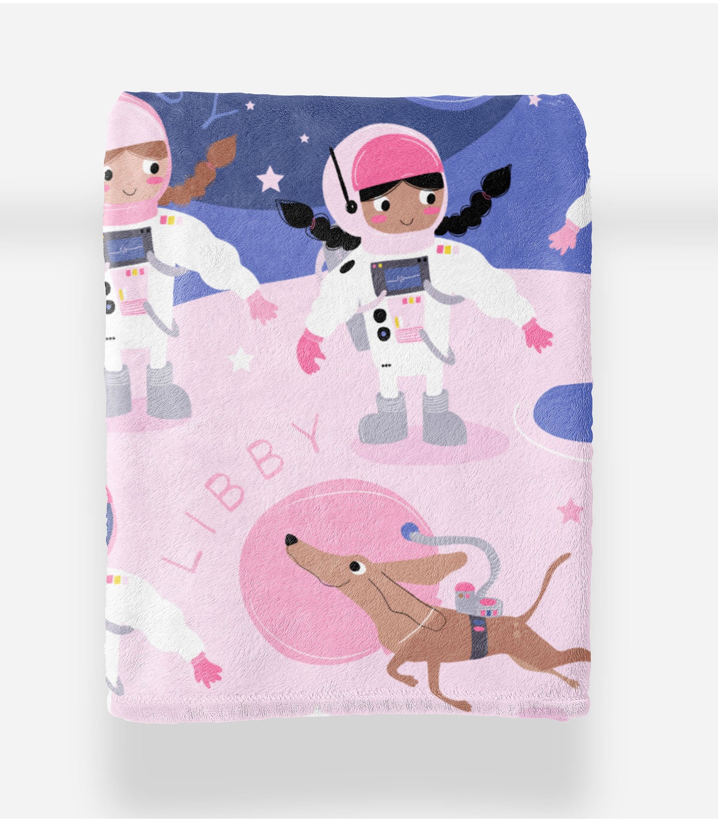 PINK SPACE BLANKIE