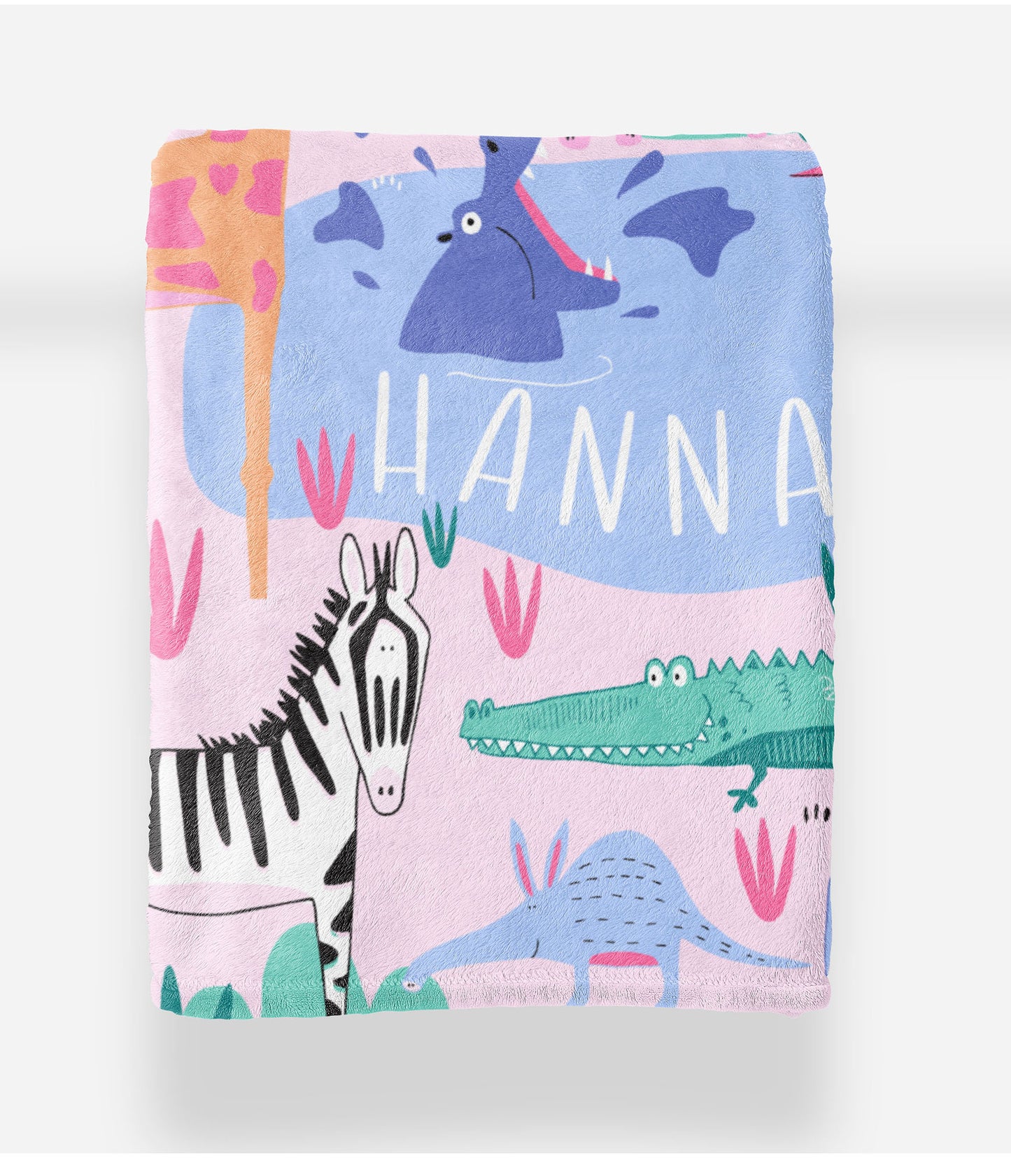 PINK WATERHOLE BLANKIE