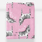 PINK ZEBRA BLANKIE