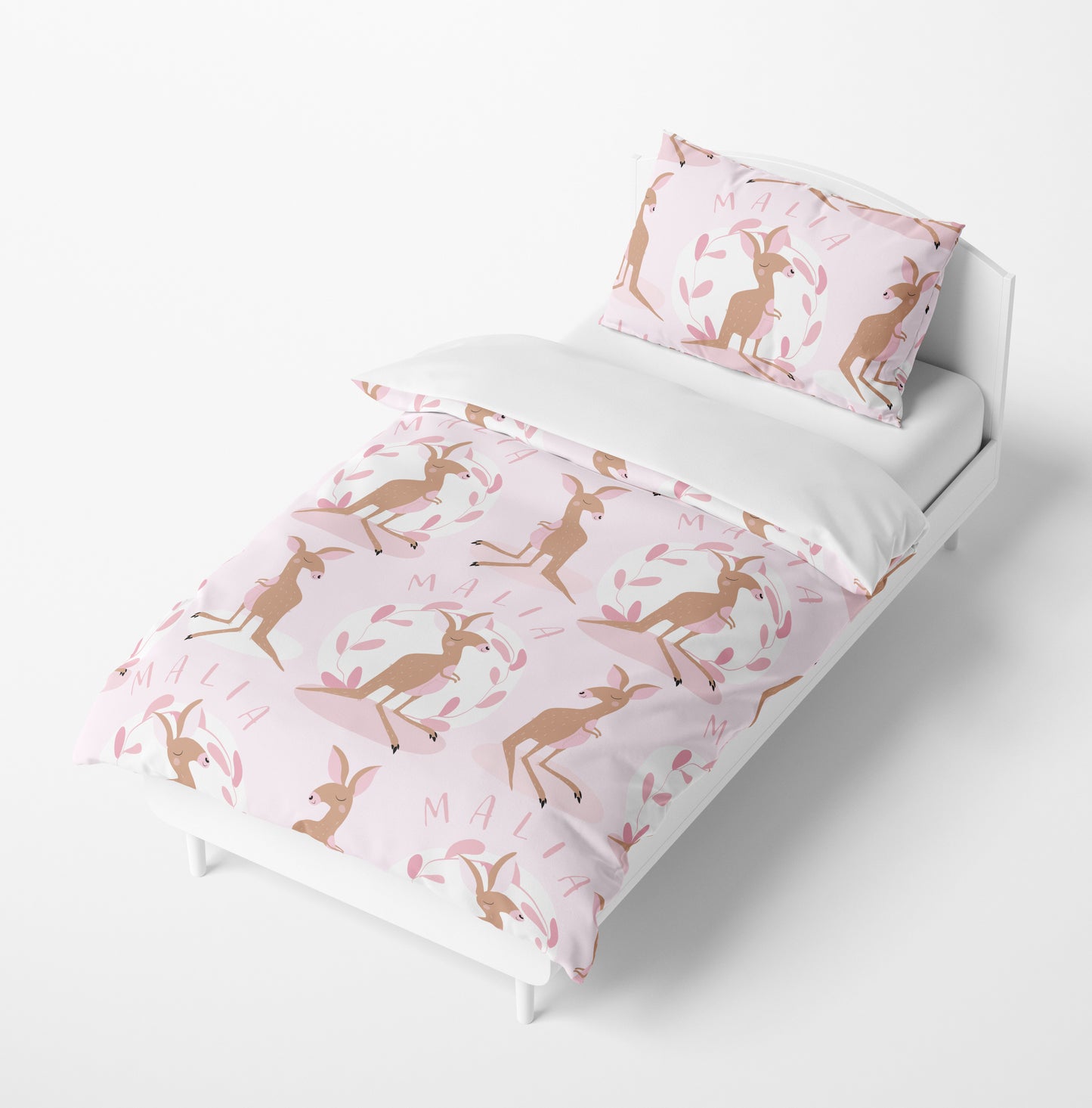 PINK KANGAROO BEDDING