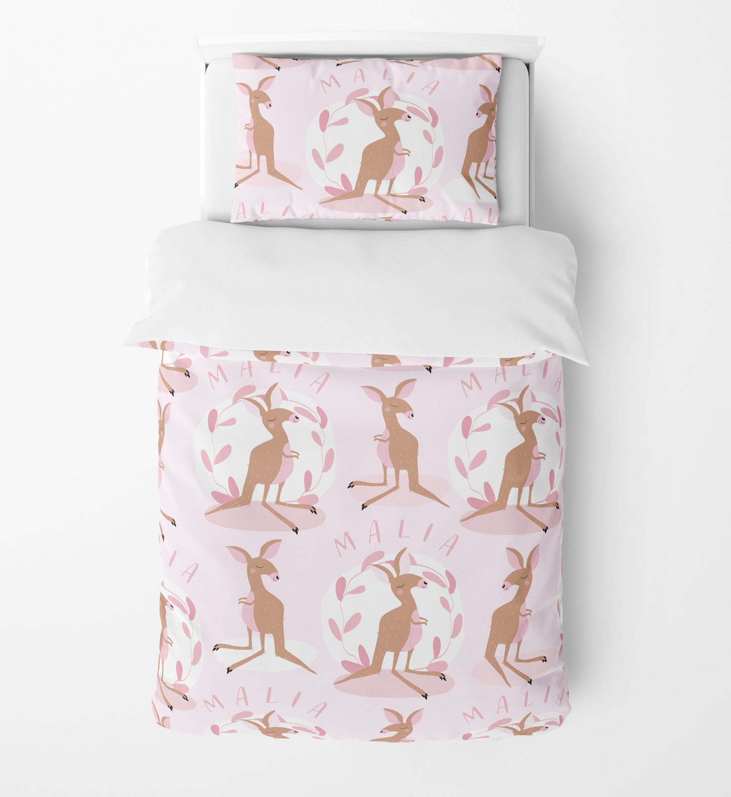 PINK KANGAROO BEDDING