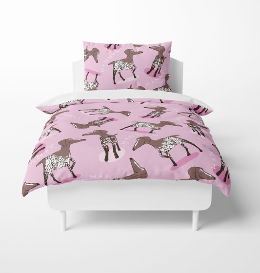 PINK POINTER BEDDING