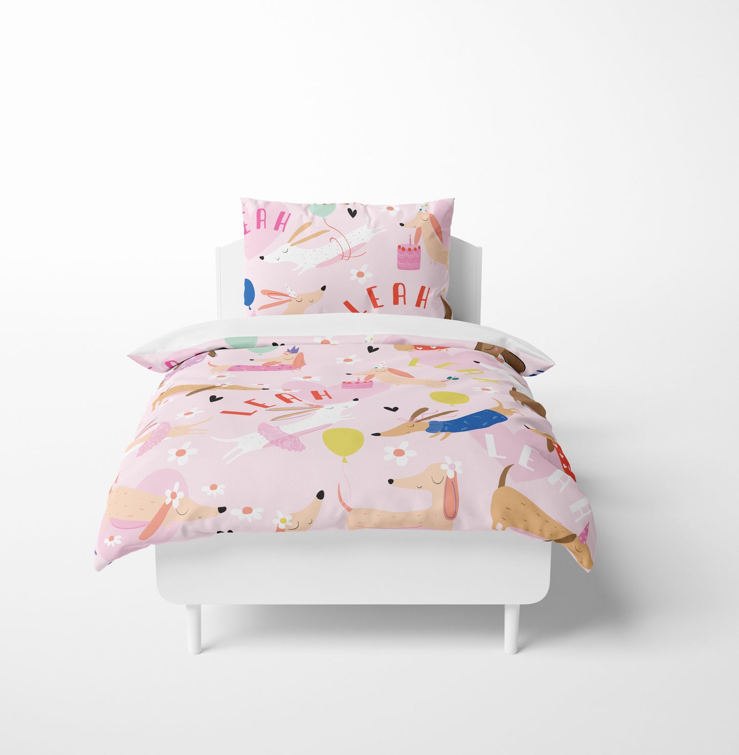 BIRTHDAY DACHSIES BEDDING